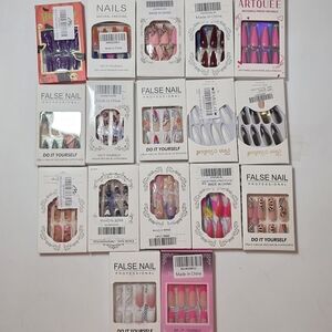 Press On Nails Lot of 17!